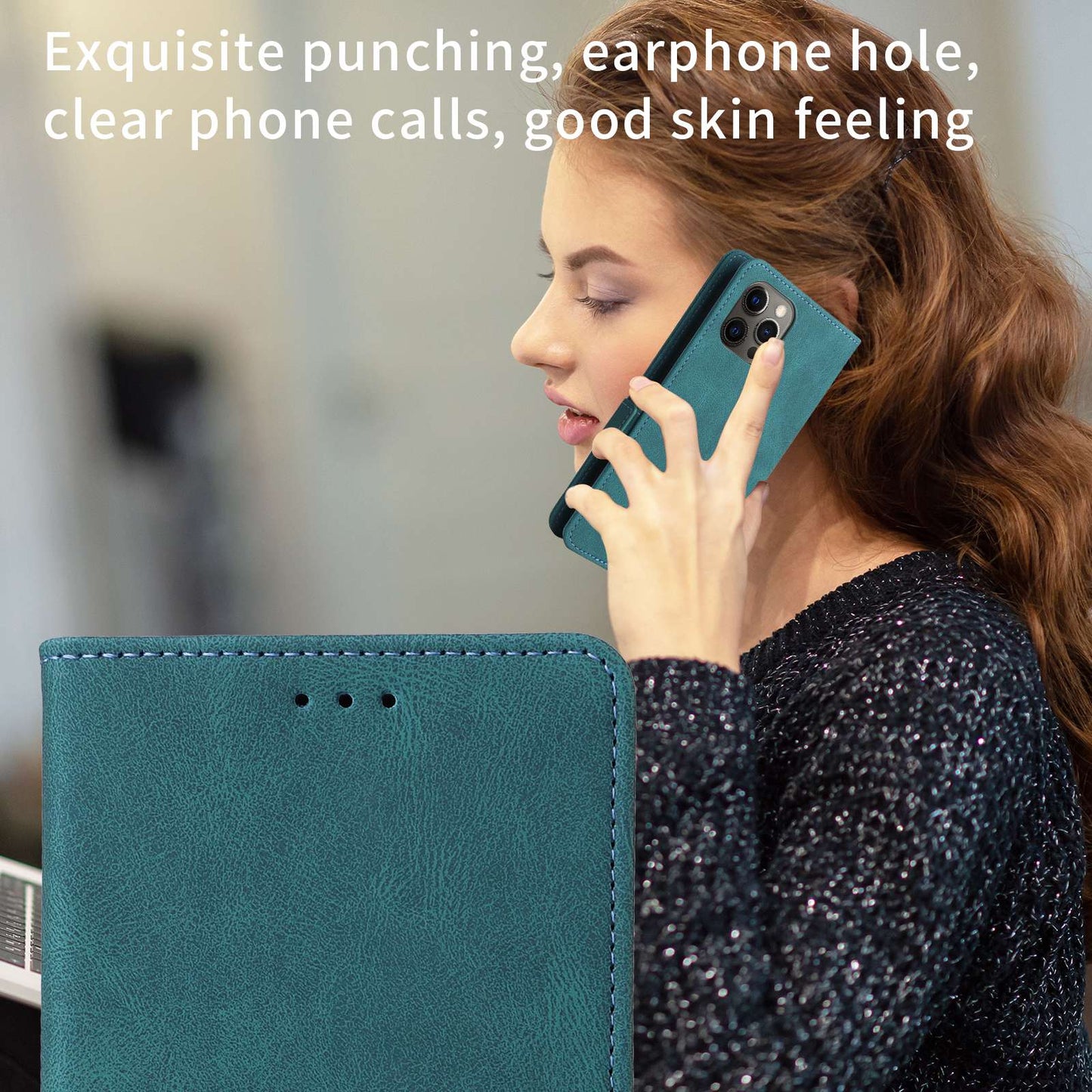 For Samsung Galaxy Z Fold3 5G Hardware Design PU Leather Case Wallet Stand Double Magnetic Clasp Phone Cover