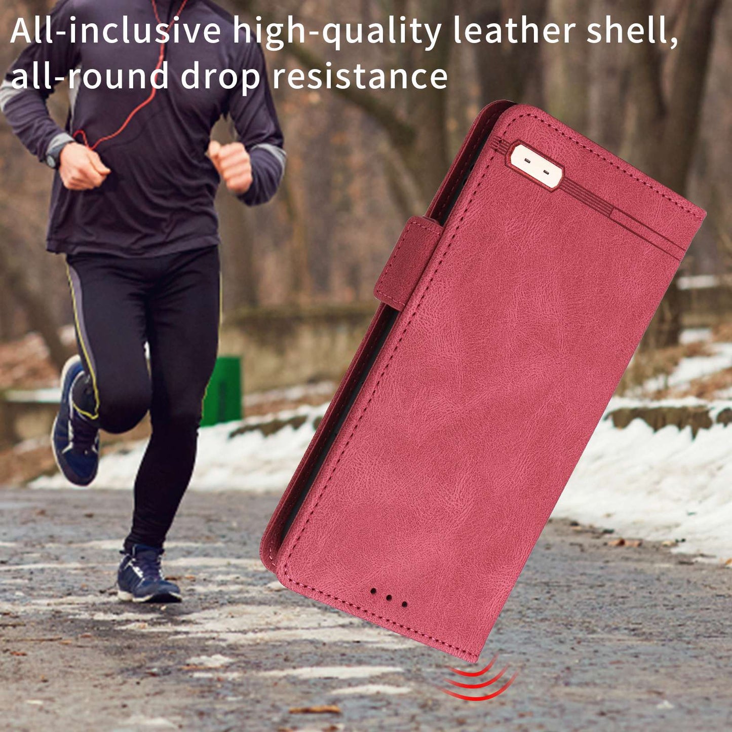 For Samsung Galaxy Z Fold3 5G Hardware Design PU Leather Case Wallet Stand Double Magnetic Clasp Phone Cover