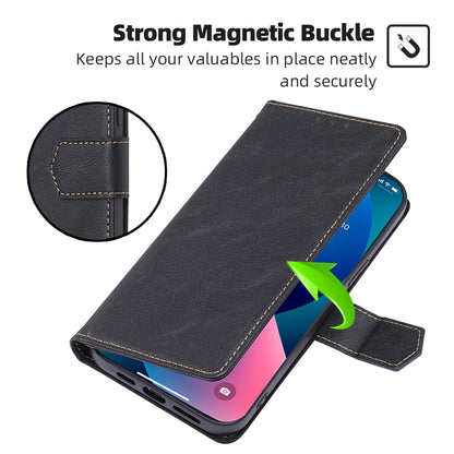 RFID Blocking Phone Cover for Samsung Galaxy A33 5G, Viewing Stand Wallet Waterproof Cell Phone Case