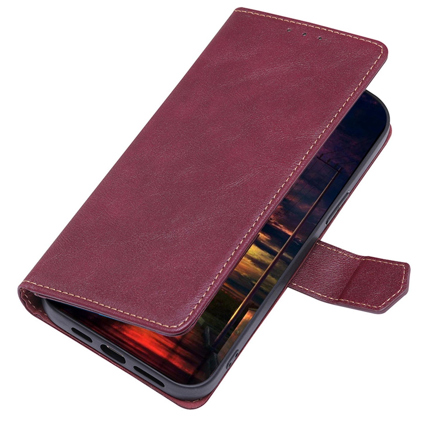 RFID Blocking Phone Cover for Samsung Galaxy A33 5G, Viewing Stand Wallet Waterproof Cell Phone Case