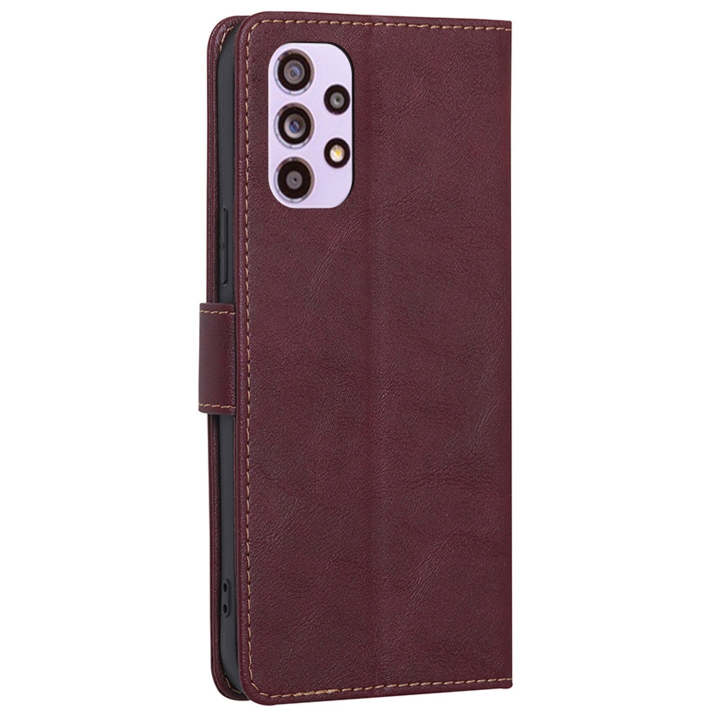 RFID Blocking Phone Cover for Samsung Galaxy A33 5G, Viewing Stand Wallet Waterproof Cell Phone Case