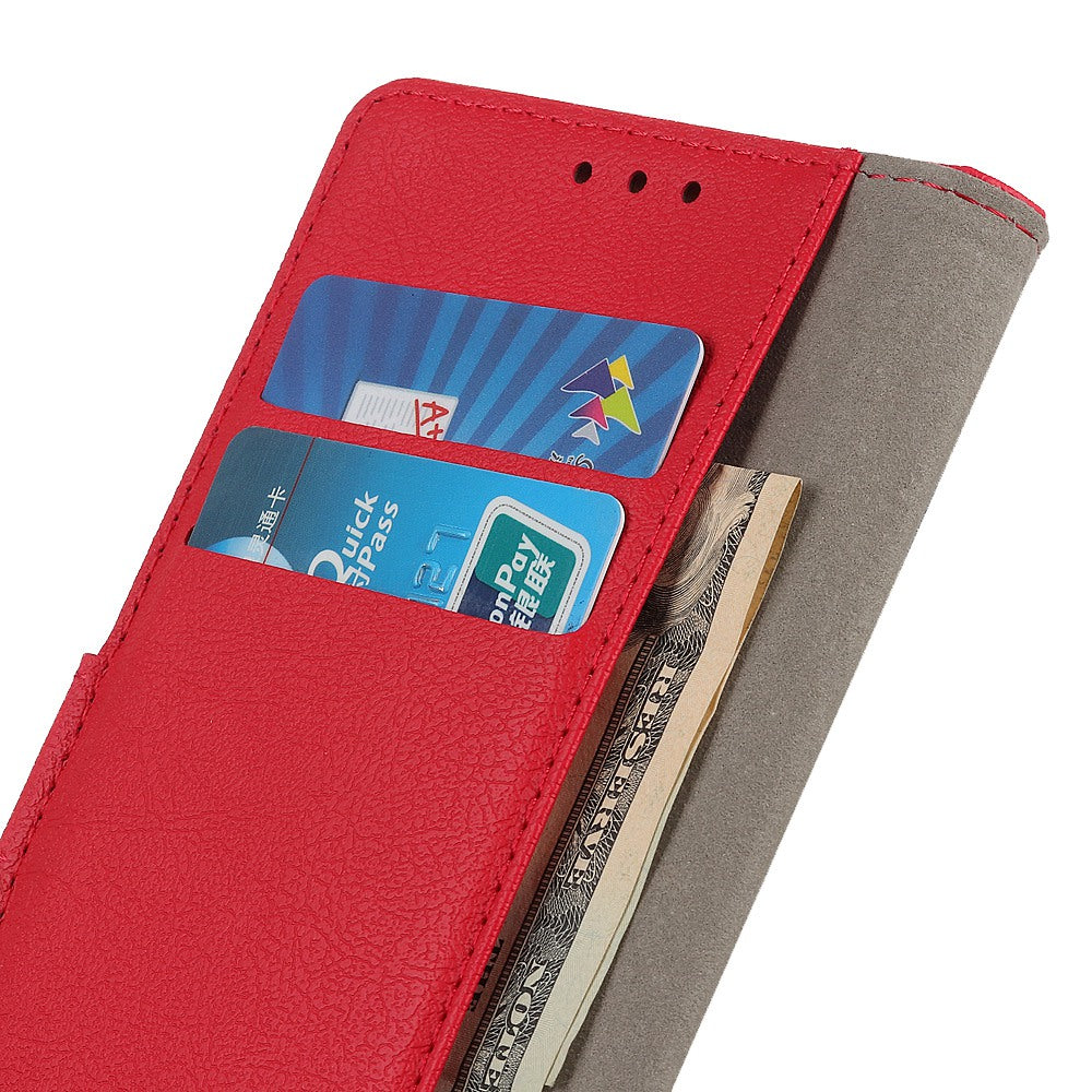 For Samsung Galaxy Xcover 6 Pro PU Leather Flip Folio Case Wallet Stand Function Shockproof TPU Inner Shell Phone Cover