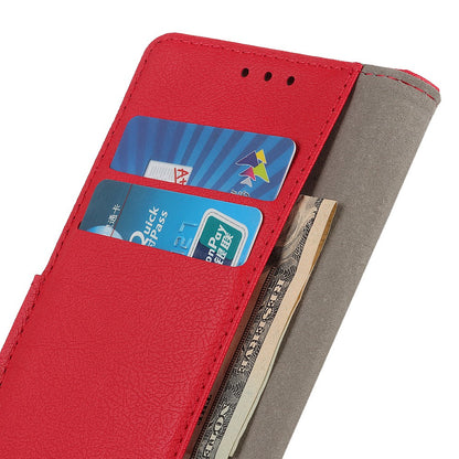 For Samsung Galaxy Xcover 6 Pro PU Leather Flip Folio Case Wallet Stand Function Shockproof TPU Inner Shell Phone Cover