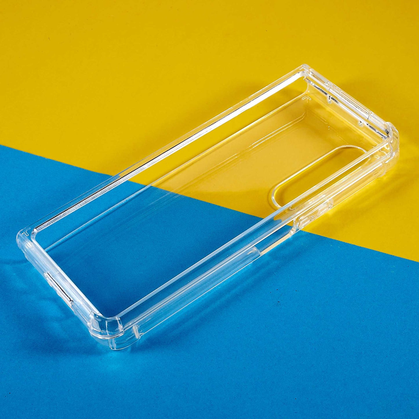 For Samsung Galaxy Z Fold3 5G Wear-resistant Anti-scratch Transparent Mobile Phone Cover Case