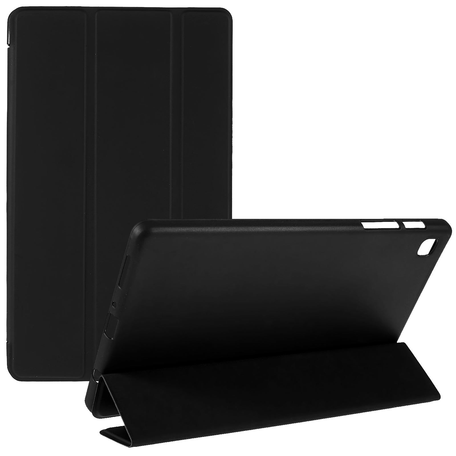 For Samsung Galaxy Tab A7 Lite 8.7-inch Inner Honeycomb Design Anti-fall Anti-scratch Leather Tablet Case Auto Wake/Sleep Cover with Tri-fold Stand