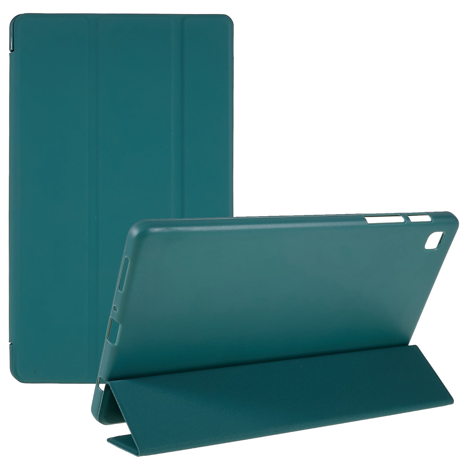 For Samsung Galaxy Tab A7 Lite 8.7-inch Inner Honeycomb Design Anti-fall Anti-scratch Leather Tablet Case Auto Wake/Sleep Cover with Tri-fold Stand