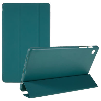 For Samsung Galaxy Tab A7 Lite 8.7-inch Inner Honeycomb Design Anti-fall Anti-scratch Leather Tablet Case Auto Wake/Sleep Cover with Tri-fold Stand