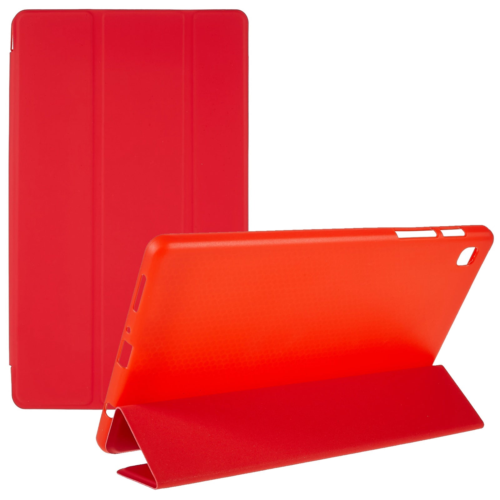 For Samsung Galaxy Tab A7 Lite 8.7-inch Inner Honeycomb Design Anti-fall Anti-scratch Leather Tablet Case Auto Wake/Sleep Cover with Tri-fold Stand