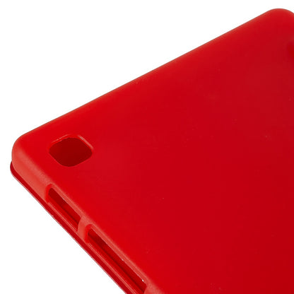 For Samsung Galaxy Tab A7 Lite 8.7-inch Inner Honeycomb Design Anti-fall Anti-scratch Leather Tablet Case Auto Wake/Sleep Cover with Tri-fold Stand