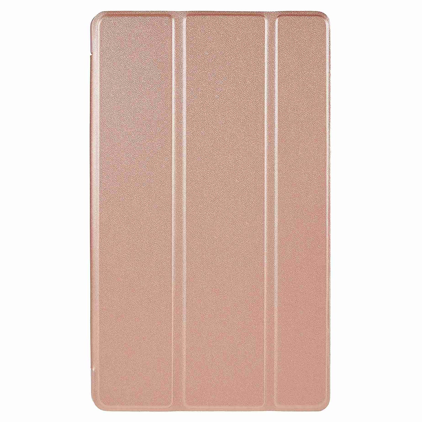 For Samsung Galaxy Tab A7 Lite 8.7-inch Inner Honeycomb Design Anti-fall Anti-scratch Leather Tablet Case Auto Wake/Sleep Cover with Tri-fold Stand