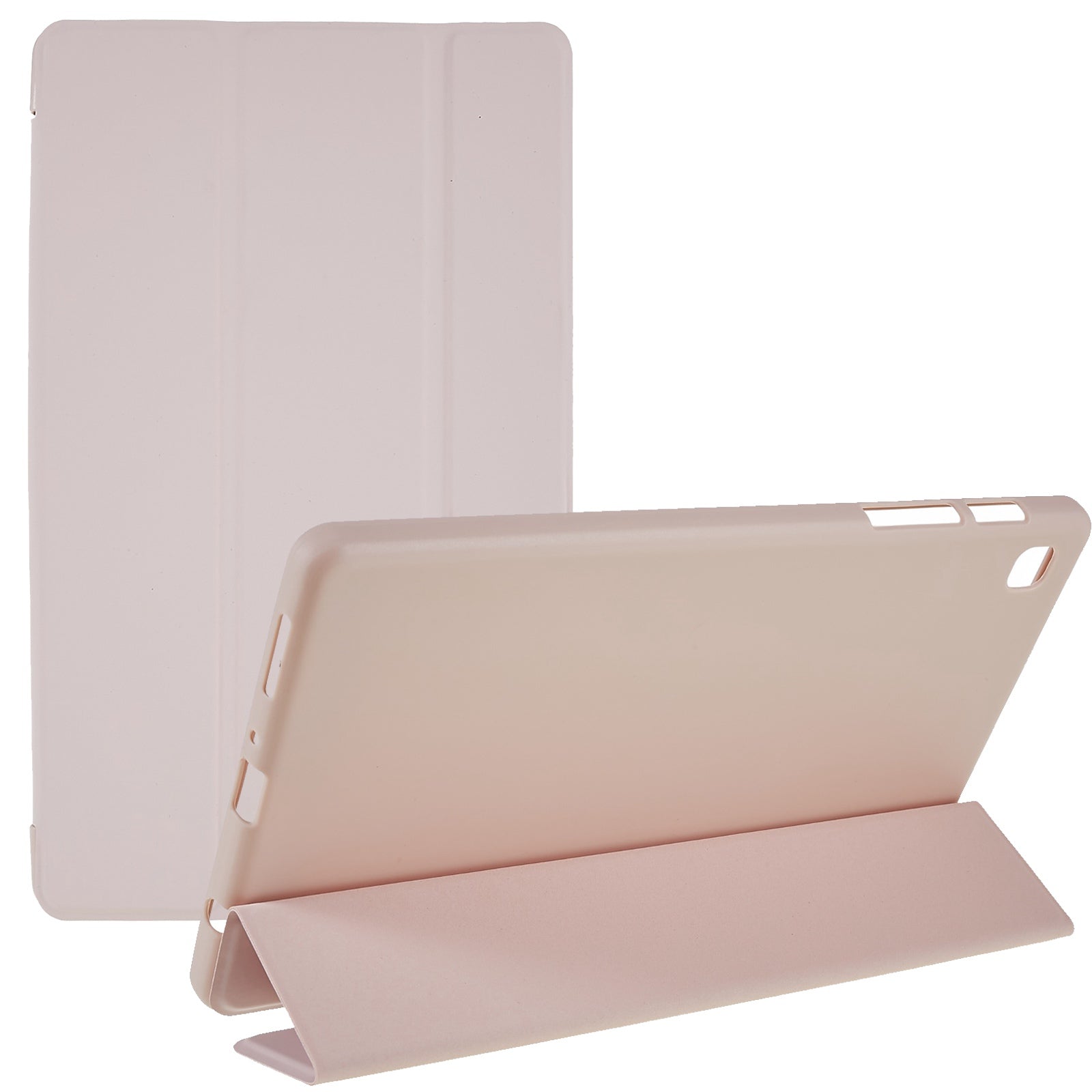 For Samsung Galaxy Tab A7 Lite 8.7-inch Inner Honeycomb Design Anti-fall Anti-scratch Leather Tablet Case Auto Wake/Sleep Cover with Tri-fold Stand
