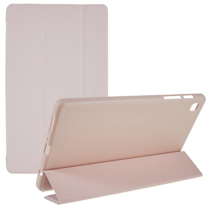 For Samsung Galaxy Tab A7 Lite 8.7-inch Inner Honeycomb Design Anti-fall Anti-scratch Leather Tablet Case Auto Wake/Sleep Cover with Tri-fold Stand