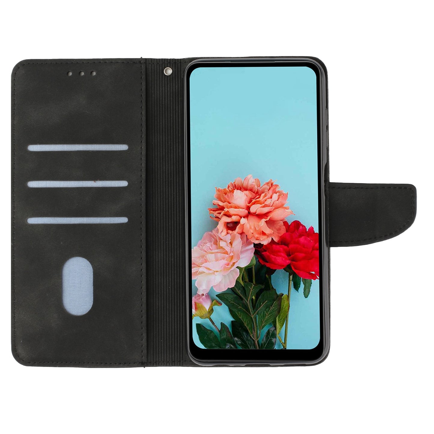 For Samsung Galaxy A52 4G/5G/A52s 5G Well Protection Magnetic Clasp PU Leather Case Solid Color Wallet Stand Anti-scratch Phone Cover