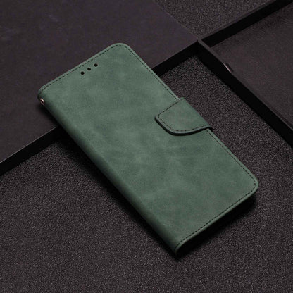 For Samsung Galaxy A52 4G/5G/A52s 5G Well Protection Magnetic Clasp PU Leather Case Solid Color Wallet Stand Anti-scratch Phone Cover