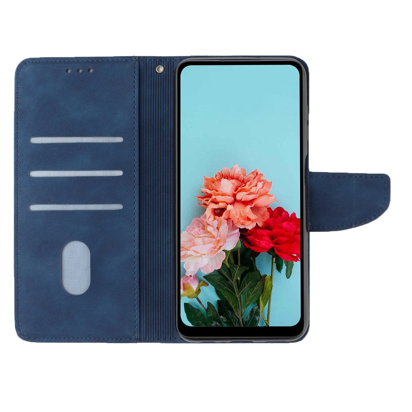 For Samsung Galaxy A52 4G/5G/A52s 5G Well Protection Magnetic Clasp PU Leather Case Solid Color Wallet Stand Anti-scratch Phone Cover