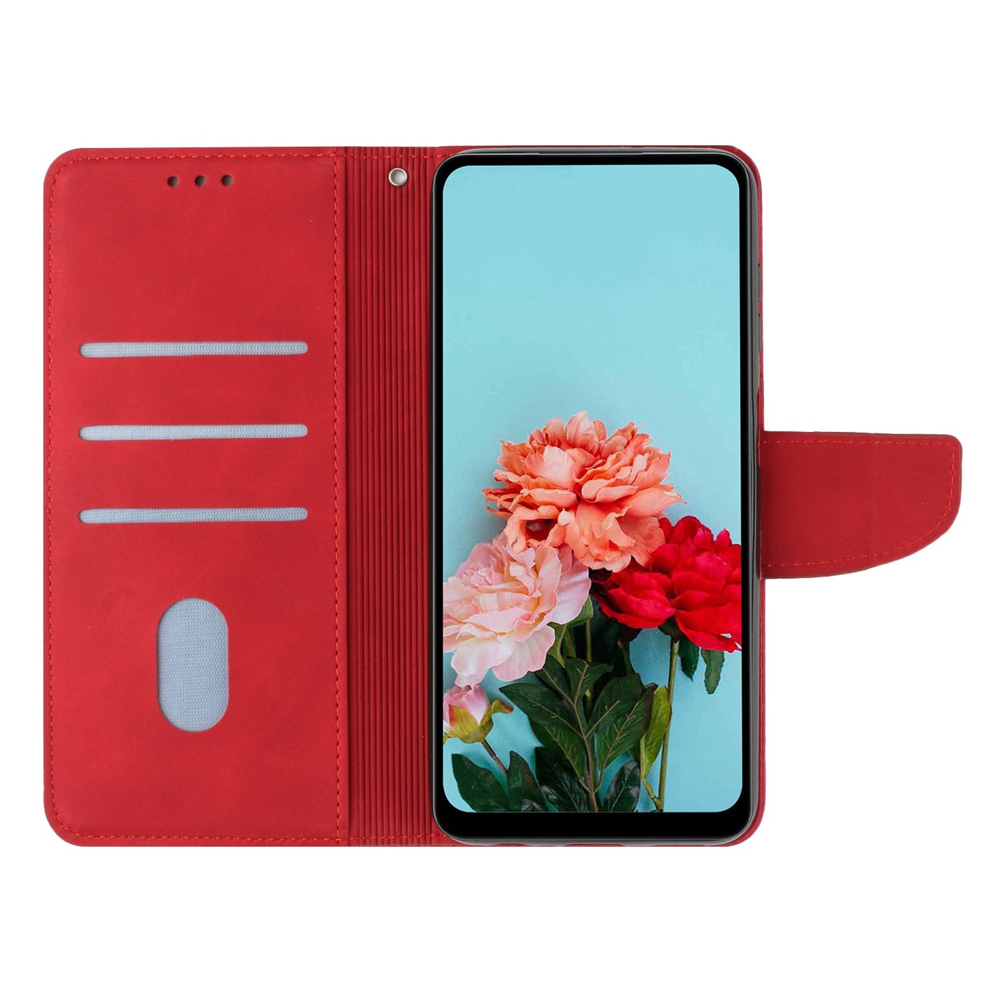 For Samsung Galaxy A52 4G/5G/A52s 5G Well Protection Magnetic Clasp PU Leather Case Solid Color Wallet Stand Anti-scratch Phone Cover