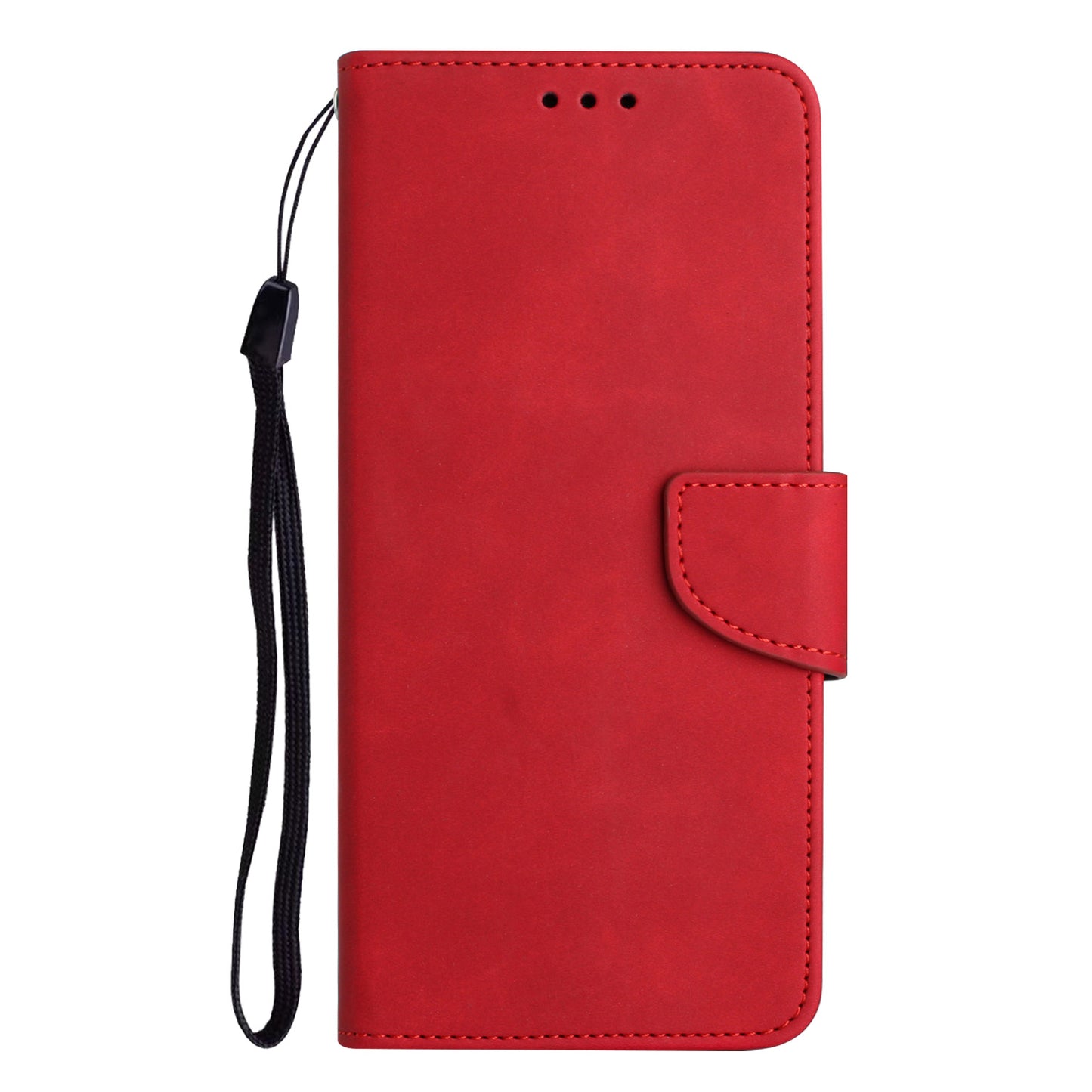 For Samsung Galaxy A52 4G/5G/A52s 5G Well Protection Magnetic Clasp PU Leather Case Solid Color Wallet Stand Anti-scratch Phone Cover