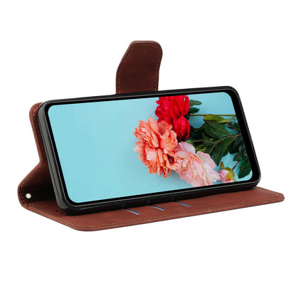 For Samsung Galaxy A52 4G/5G/A52s 5G Well Protection Magnetic Clasp PU Leather Case Solid Color Wallet Stand Anti-scratch Phone Cover