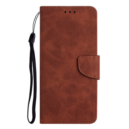 For Samsung Galaxy A52 4G/5G/A52s 5G Well Protection Magnetic Clasp PU Leather Case Solid Color Wallet Stand Anti-scratch Phone Cover