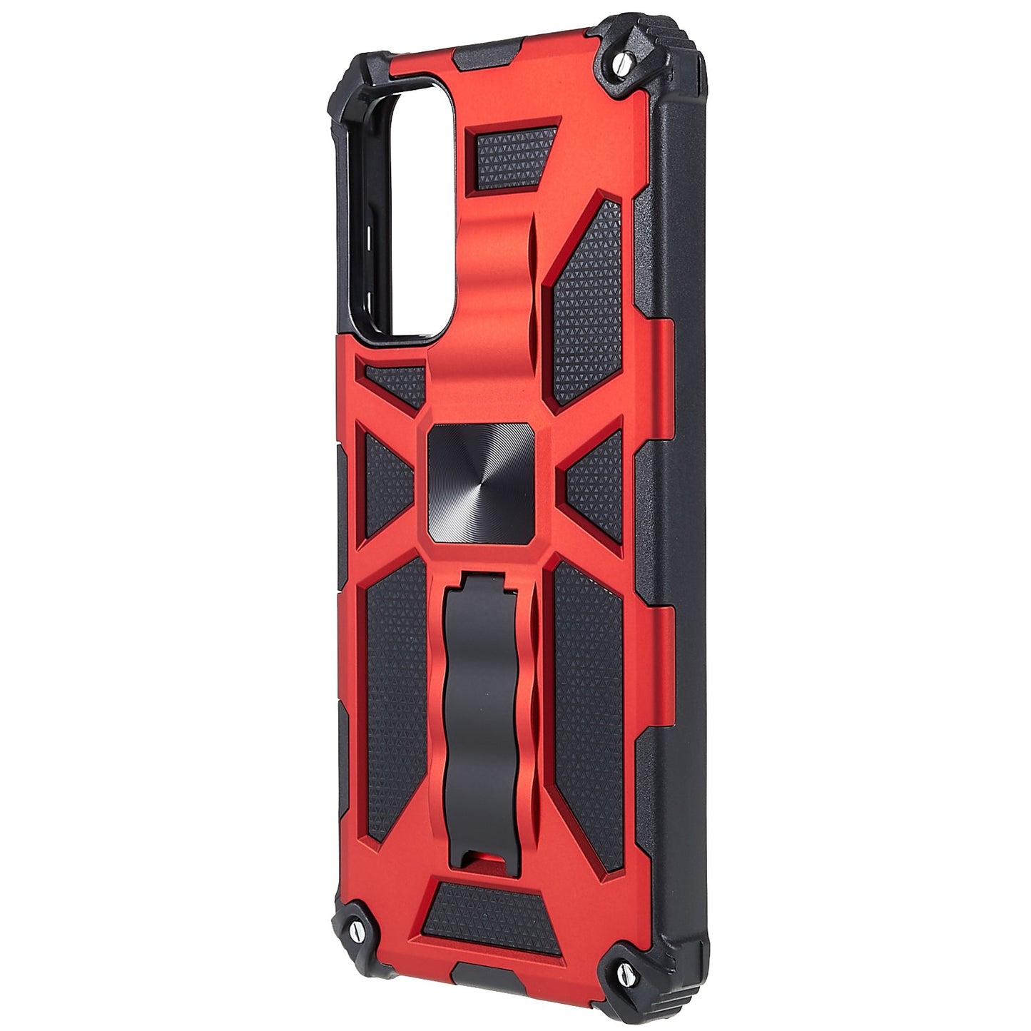 For Samsung Galaxy M23 5G / F23 5G / M13 4G Anti-wear Anti-shock PC and TPU Combo Armor Phone Case Kickstand Hybrid Protective Shell