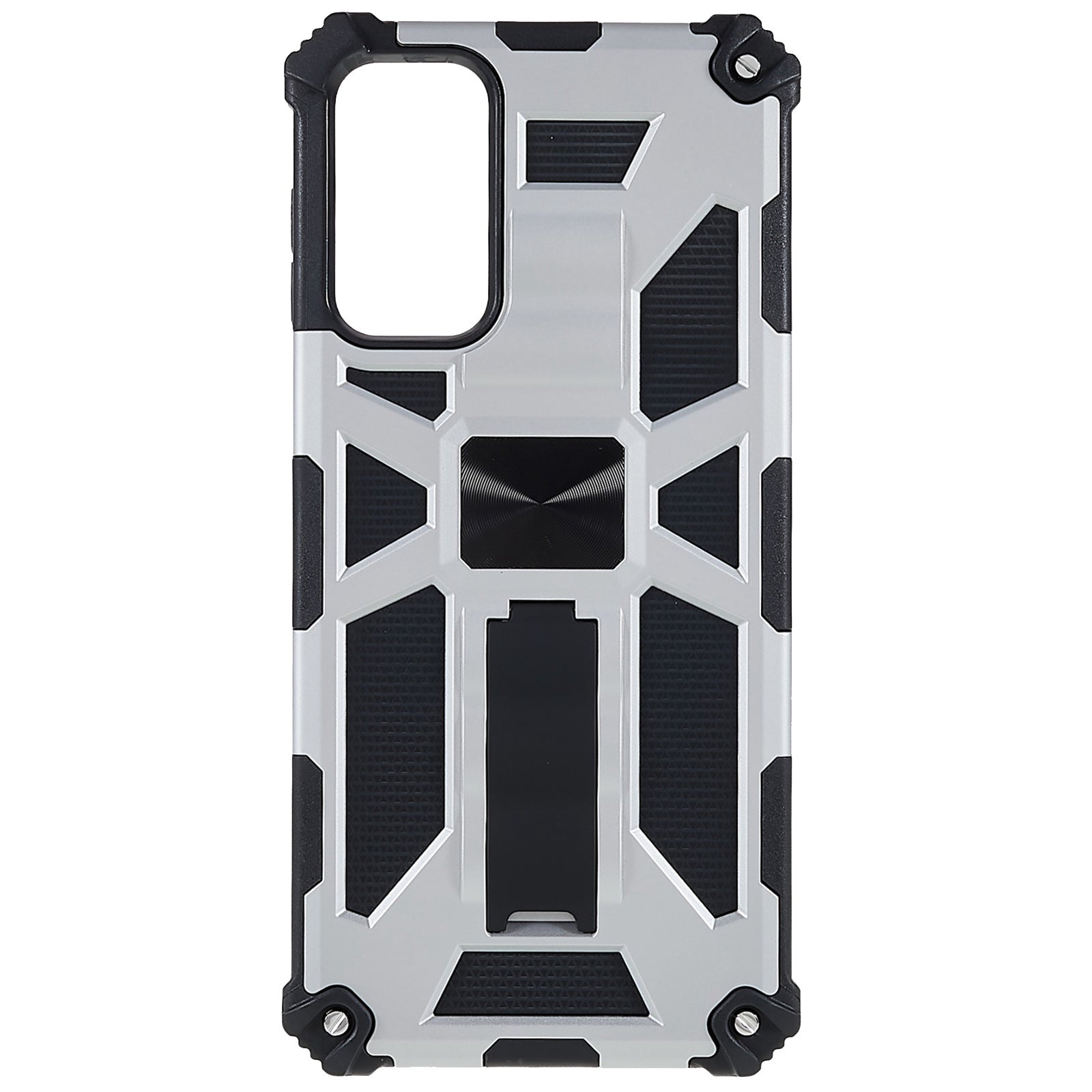 For Samsung Galaxy M23 5G / F23 5G / M13 4G Anti-wear Anti-shock PC and TPU Combo Armor Phone Case Kickstand Hybrid Protective Shell