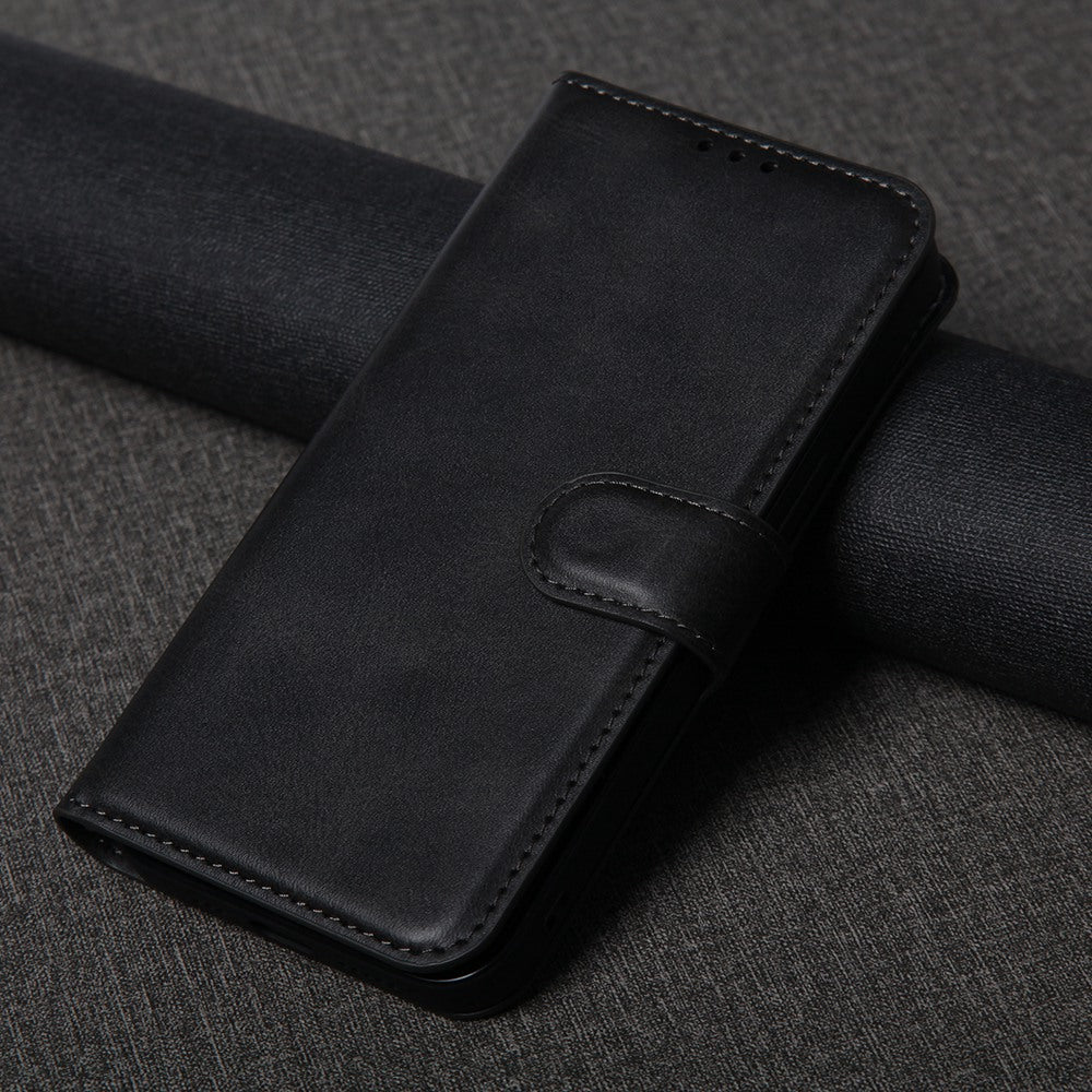 For Samsung Galaxy A53 5G PU Leather Flip Cover Wallet Design Stand TPU Shockproof Inner Shell Magnetic Phone Case