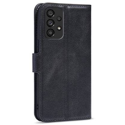 For Samsung Galaxy A53 5G PU Leather Flip Cover Wallet Design Stand TPU Shockproof Inner Shell Magnetic Phone Case