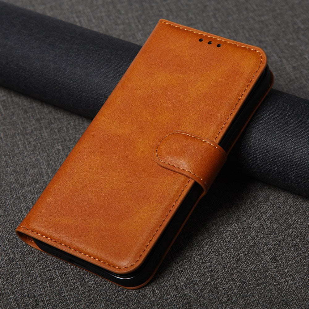 For Samsung Galaxy A53 5G PU Leather Flip Cover Wallet Design Stand TPU Shockproof Inner Shell Magnetic Phone Case