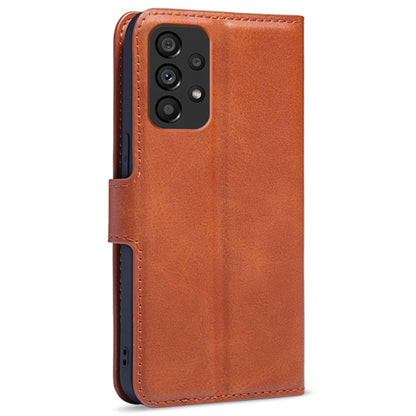 For Samsung Galaxy A53 5G PU Leather Flip Cover Wallet Design Stand TPU Shockproof Inner Shell Magnetic Phone Case