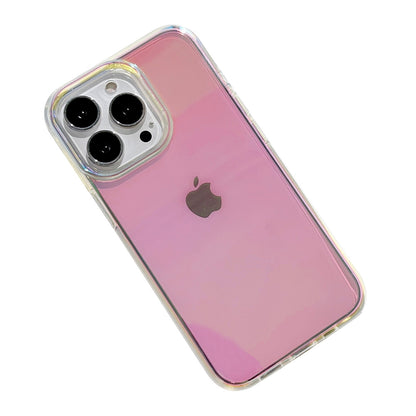 For iPhone 13 Pro 6.1 inch Electroplating Gradient Drop-proof Phone Case Slim Anti-scratch Mobile Phone Cover