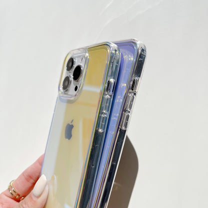 For iPhone 13 Pro 6.1 inch Electroplating Gradient Drop-proof Phone Case Slim Anti-scratch Mobile Phone Cover