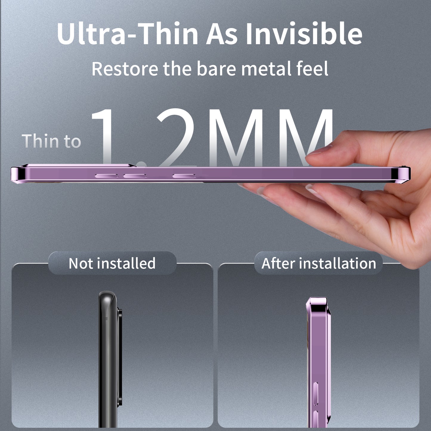 For Samsung Galaxy Note20 Ultra 4G Anti-Drop Phone Cover TPU Back + Electroplating Metal Edge Integrated Lens Protection Matte Case