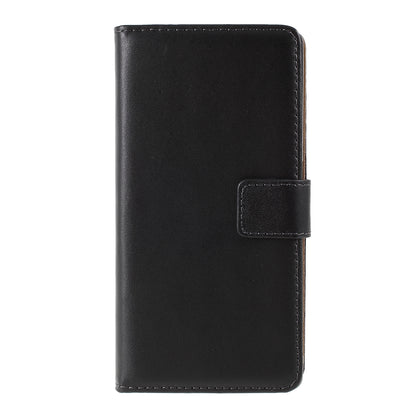 Genuine Split Leather Wallet Case for Sony Xperia Z5 / Z5 Dual