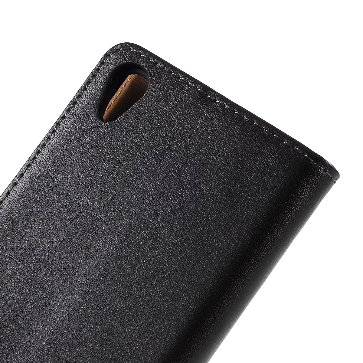 Genuine Split Leather Wallet Case for Sony Xperia Z5 / Z5 Dual
