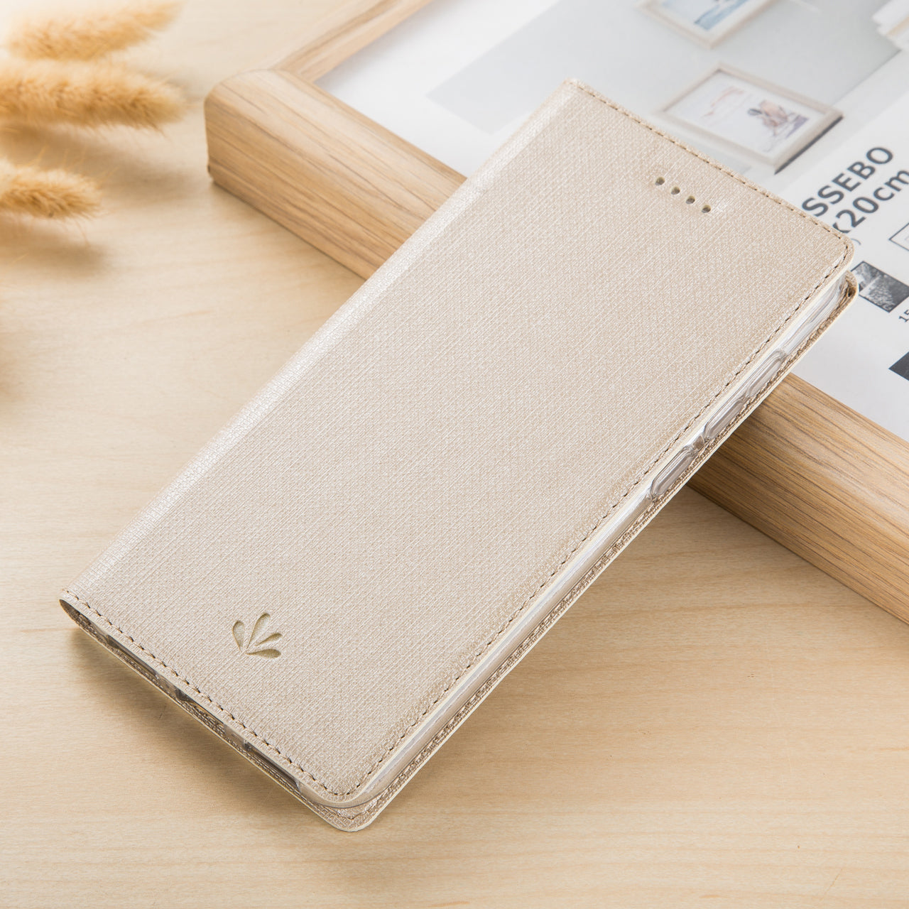 VILI DMX Leather Stand Card Slot Phone Case for Sony Xperia XZ1