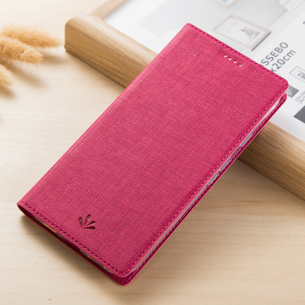 VILI DMX Leather Stand Card Slot Phone Case for Sony Xperia XZ1