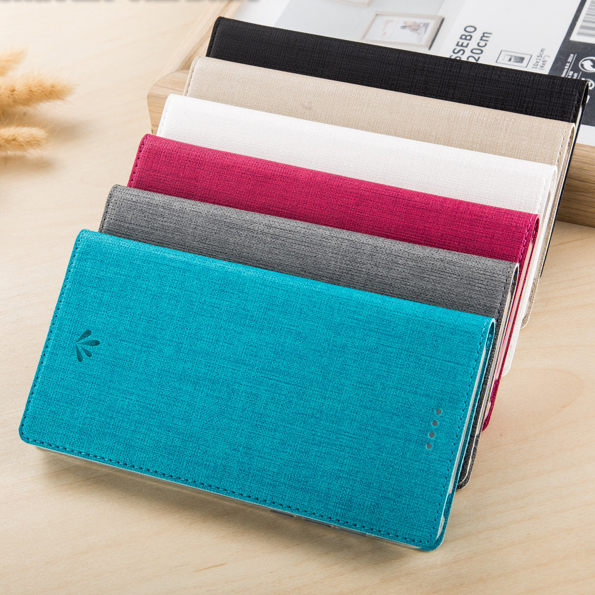 VILI DMX Leather Stand Card Slot Phone Case for Sony Xperia XZ1