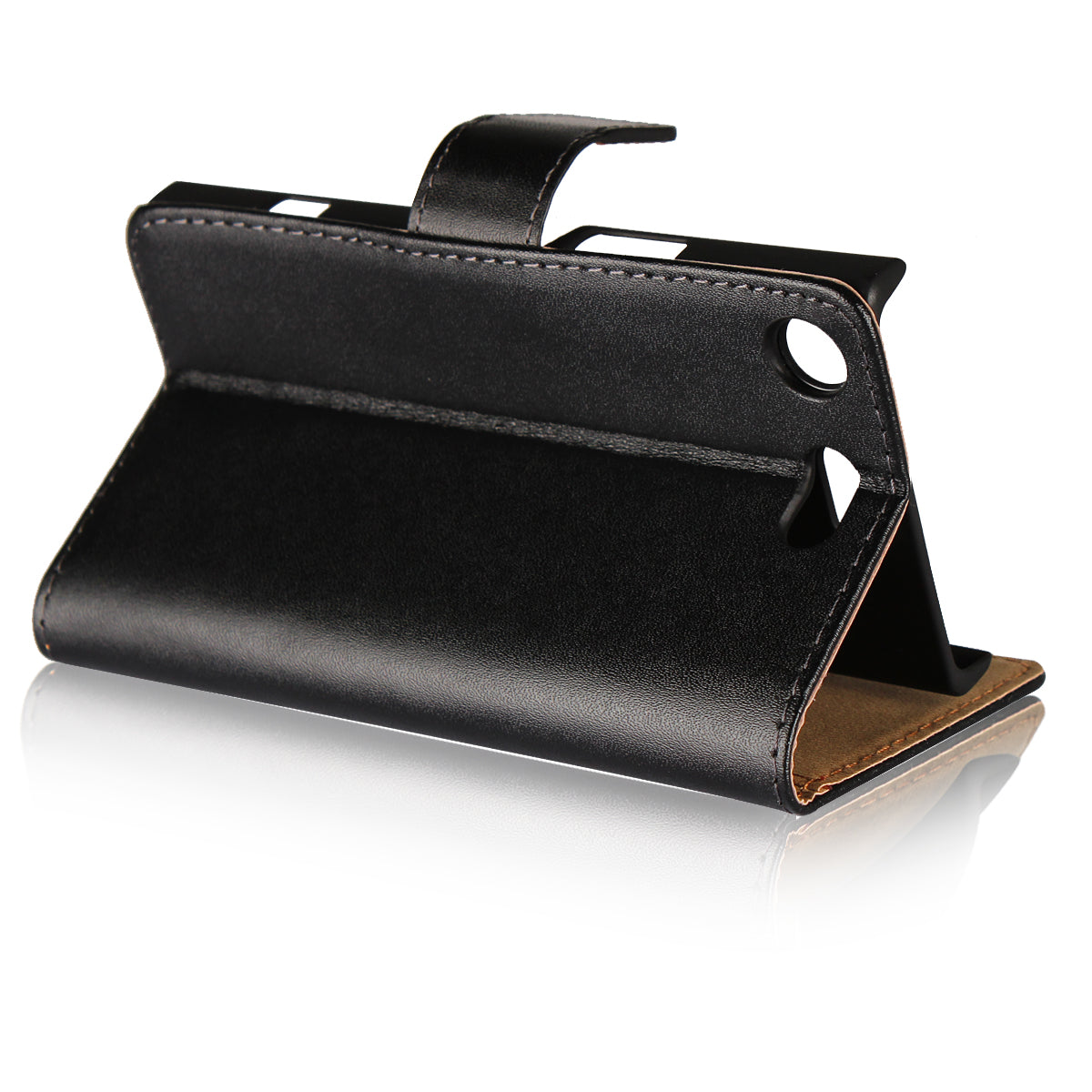 Wallet Stand Split Leather Case for Sony Xperia XZ1 Compact