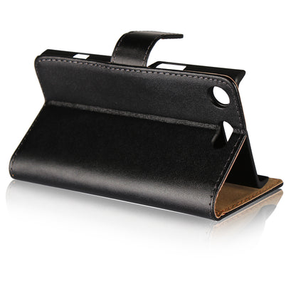 Wallet Stand Split Leather Case for Sony Xperia XZ1 Compact