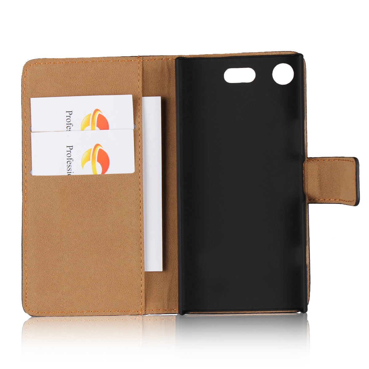 Wallet Stand Split Leather Case for Sony Xperia XZ1 Compact