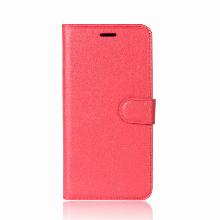 Litchi Texture PU Leather Wallet Stand Case for Sony Xperia XA2