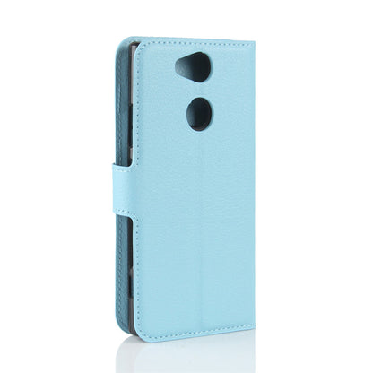 Litchi Texture PU Leather Wallet Stand Case for Sony Xperia XA2