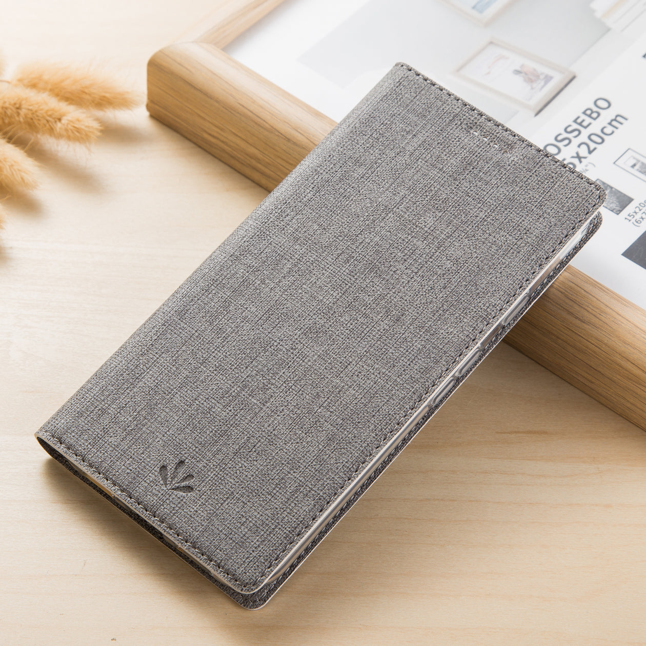 VILI DMX Style Cross Texture Leather Card Slot Phone Case for Sony Xperia XA2
