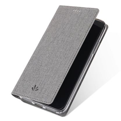 VILI DMX Style Cross Texture Leather Card Slot Phone Case for Sony Xperia XA2