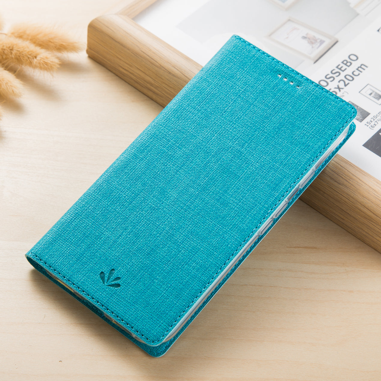 VILI DMX Style Cross Texture Leather Card Slot Phone Case for Sony Xperia XA2