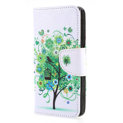Pattern Printing Wallet Leather Stand Case for Sony Xperia XA2