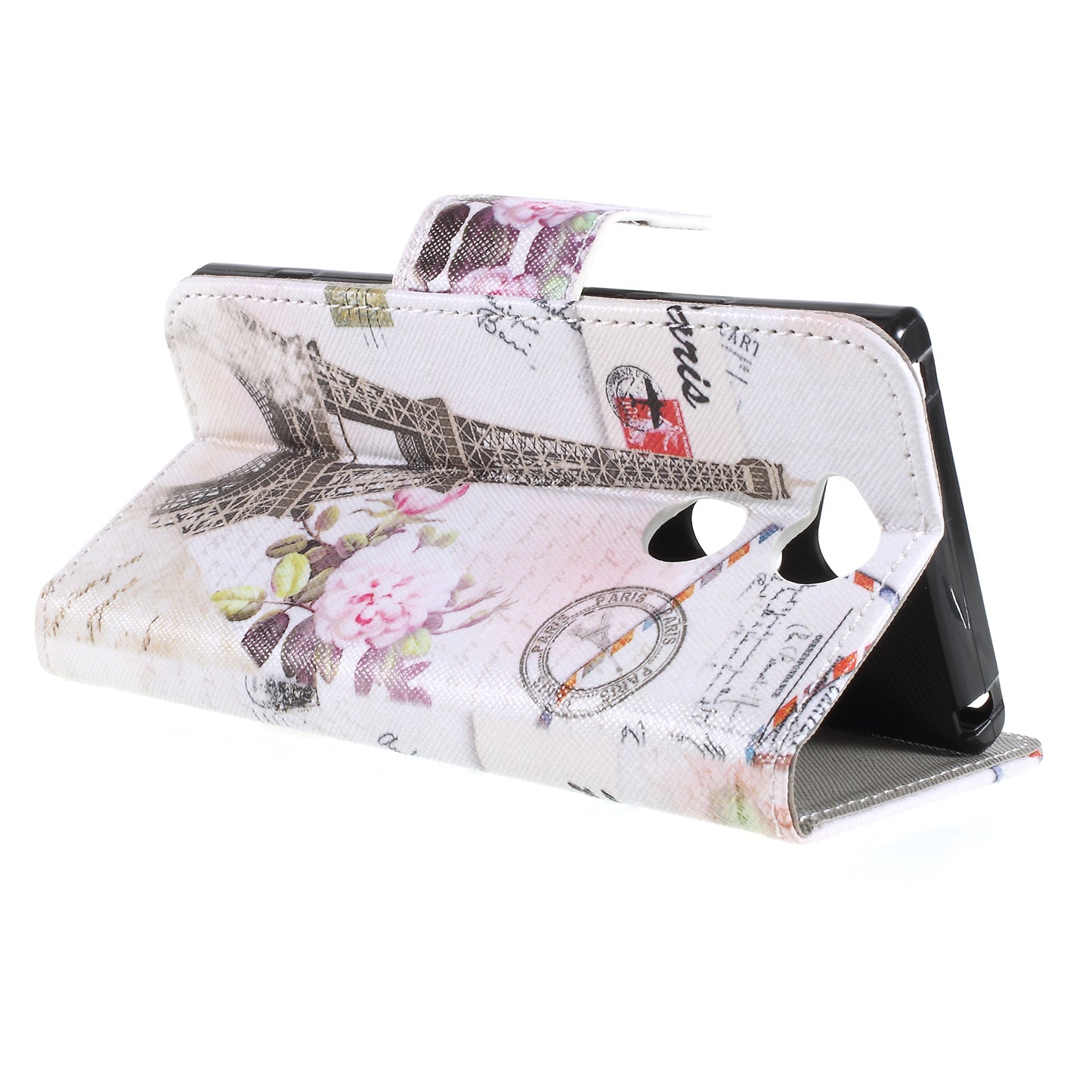 Pattern Printing Wallet Leather Stand Case for Sony Xperia XA2