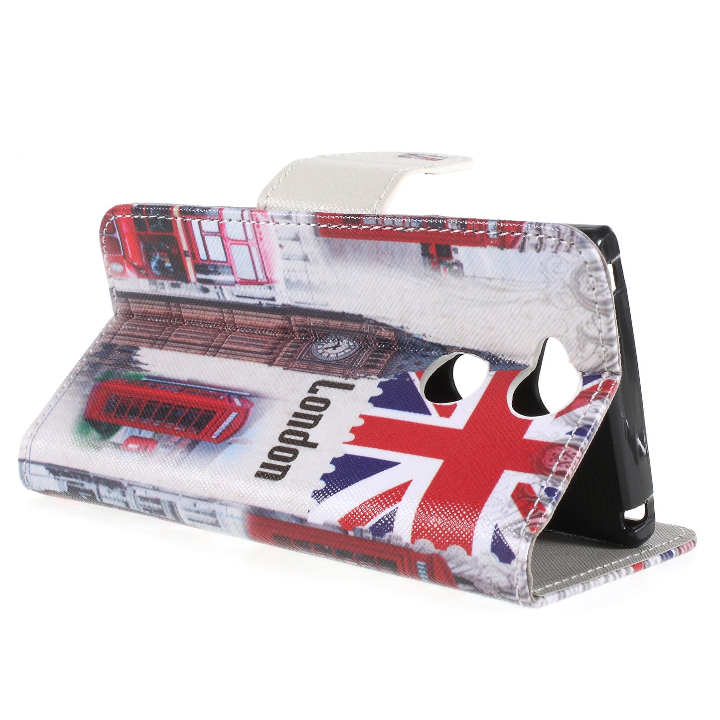 Pattern Printing Wallet Leather Stand Case for Sony Xperia XA2