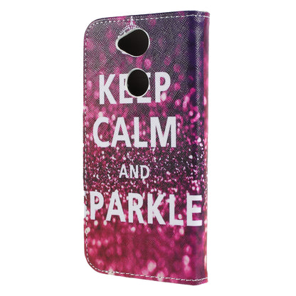 Pattern Printing Wallet Leather Stand Case for Sony Xperia XA2