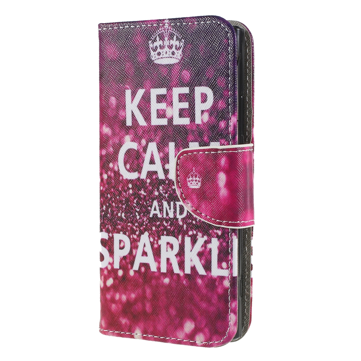 Pattern Printing Wallet Leather Stand Case for Sony Xperia XA2